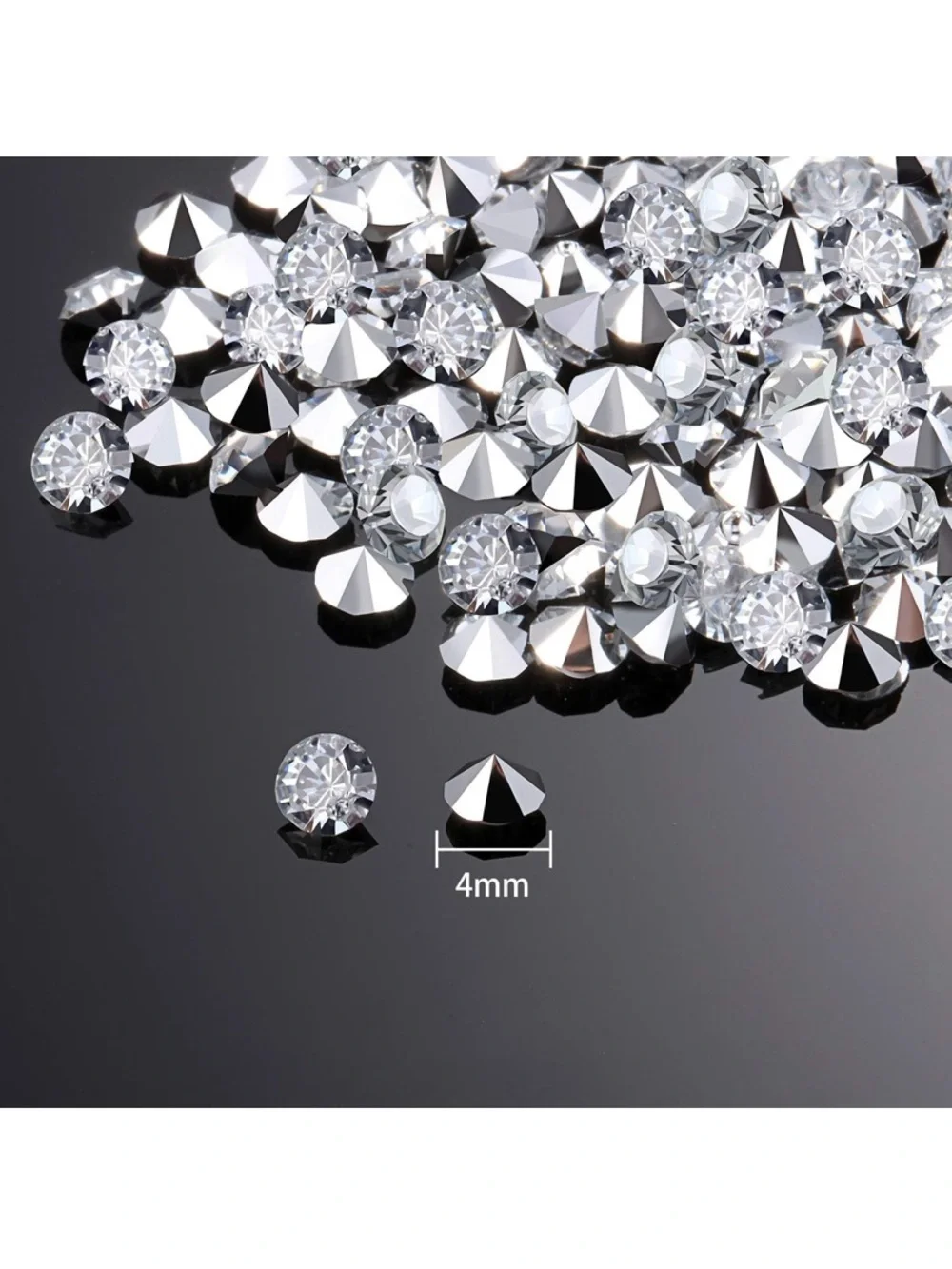 10000 Piece Crystal Acrylic Diamond Confetti  Table Decor